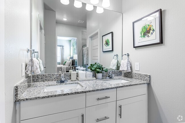 3 bed - Primary Bathroom Double Vanity