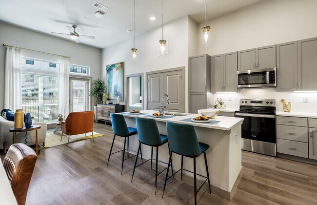 Kitchen and Living