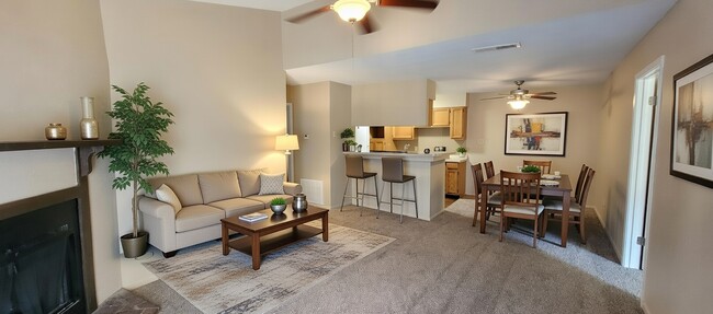 3 bed living room