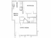 1BR/1BA
