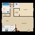 1BR/1BA