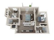 B1 Two Bedroom