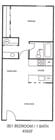 Floorplan B 456sqft Upgraded $899 / Premium $999