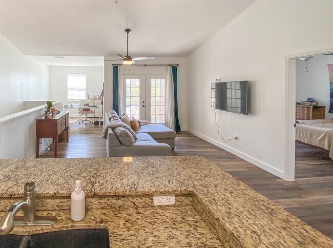 kitchen overlooking the living room - 2013 Tizewell Cir Condo Unit 1410