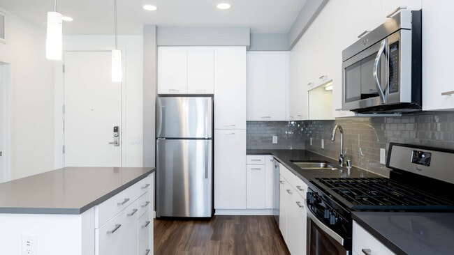 Kitchen with Stainless Steel Appliances