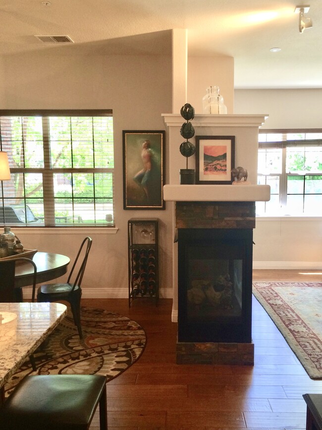 Open concept main floor with hardwood - 200 Poplar St