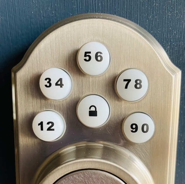 Keyless entry with provided code - 6126 Centennial Run