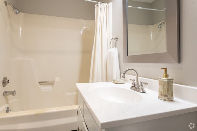 1BR, 1BA - 550 SF - Bathroom