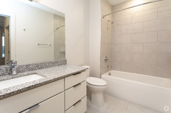 2BR, 2BA - 1,020SF