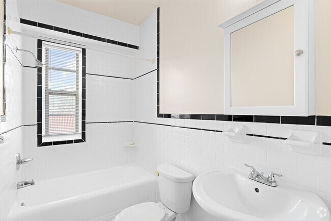 Estudio, 1 habitación - 510 pies cuadrados - Baño