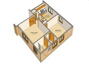 1BR/1BA