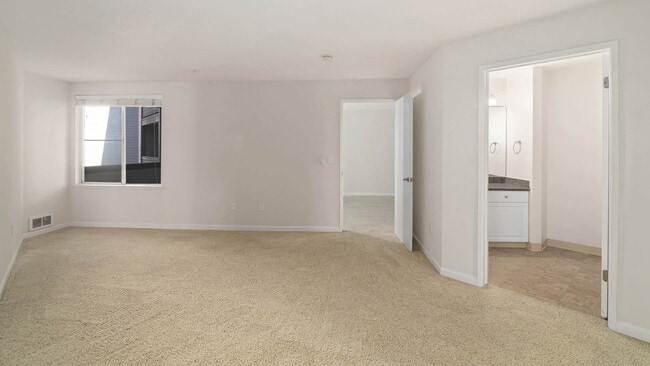 Carpeted Bedroom