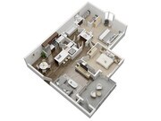 2 Bed - 1 Bath - 963 Sq. Ft. - Naples
