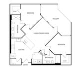 B3 floor plan The Senary by Allaso