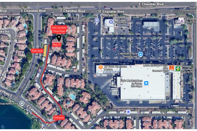 Photo - 2Bed/2Bath Furnished Condo at Chandler Blvd/40th St! Ready for Immediate Move-In! Unidad 3156