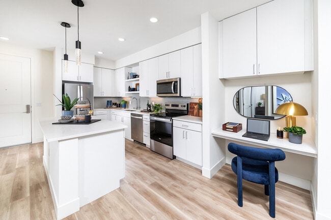 Built-in desk making working from home a breeze - Marlowe South Las Vegas