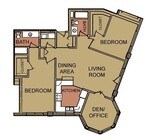 2 Bedroom + Den H