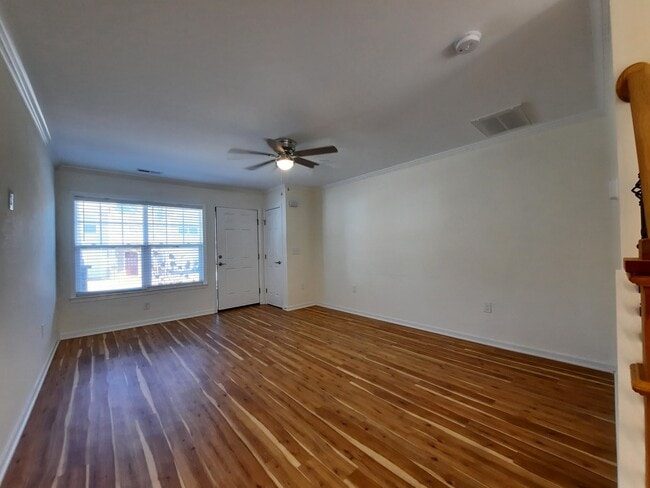 Vinyl plank flooring throughout