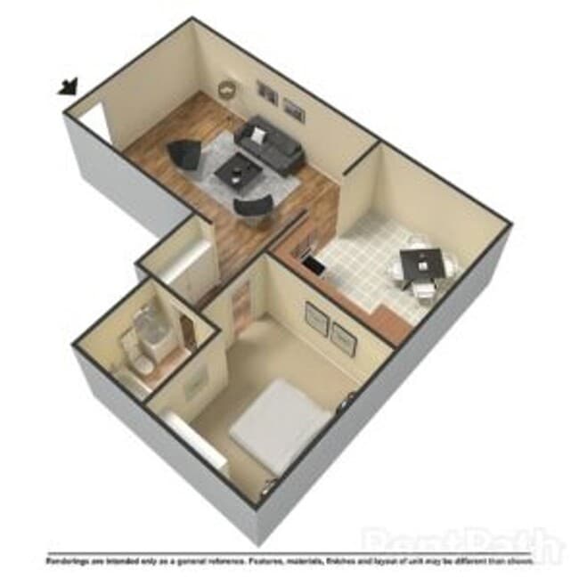 Photo - 1-Bedroom, 1-Bath Unit 458-F