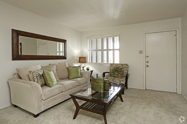 1HAB, 1BA - 550 ft² - Suite C - Sala de estar - Crest Oasis