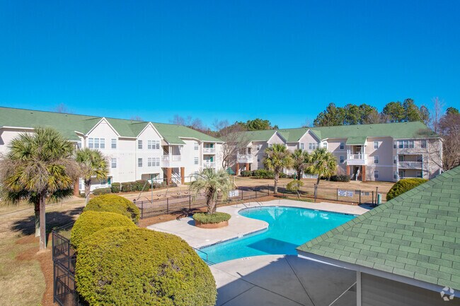 Aerial Pool View
