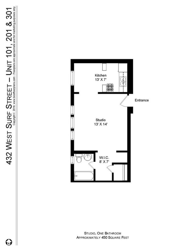 Photo - 432 W Surf St Unit 301