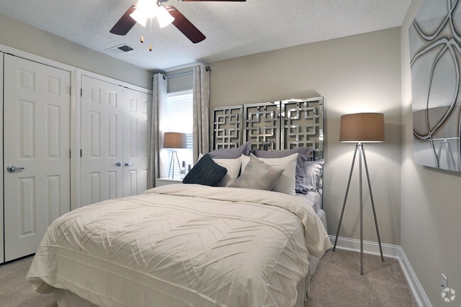 Walk-In closets and spacious bedrooms in every apartment