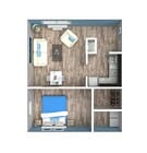 2 Skyline620sqft - top view