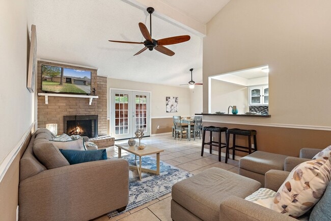 Photo - Captivating 3-Bedroom Escape with Private Deck & HOA Pool Access in Grand Prairie!