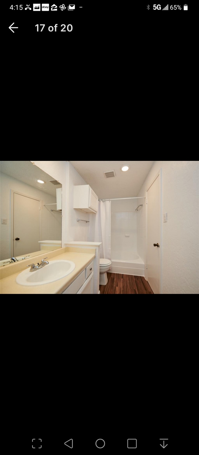 Clean efficient modernized bathroom. Very easy to clean. - 12400 Overbrook Ln Unit 12200 Overbrook Ln 38D