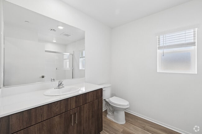 2 habitaciones, 1 baño - 800 pies cuadrados - Baño