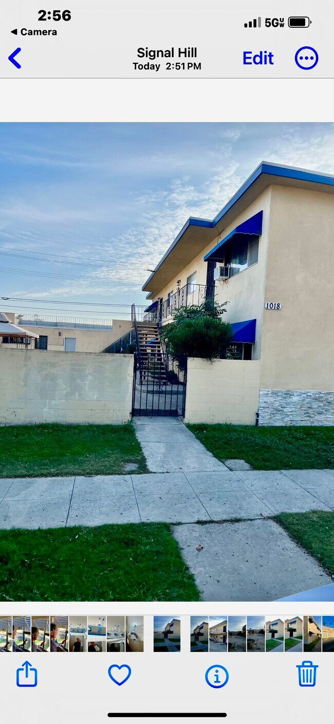 Entrance to gated apartment - 1018 E 32nd St Apartments Unit D