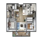 2 bd/2ba 1435-1455