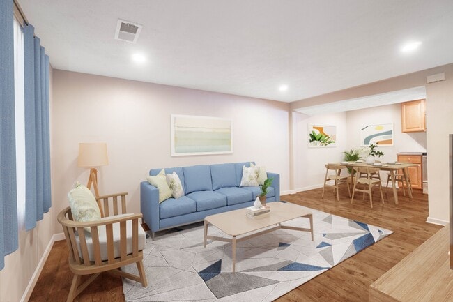 Living Room - 1378 Bower Hill Rd Townhome