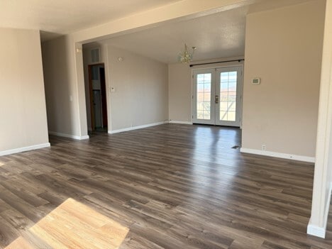 Open floor plan