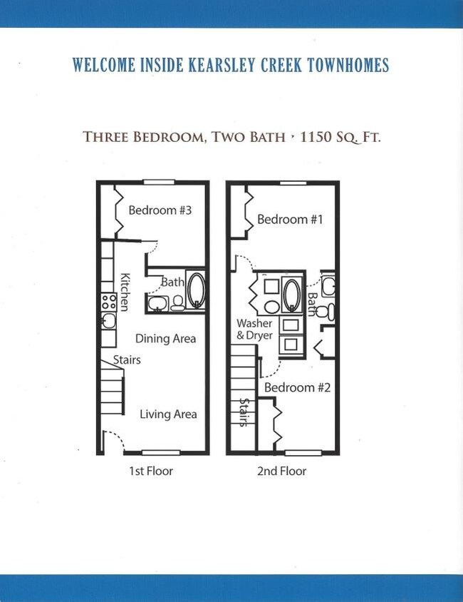 Straight kitchen floor plan