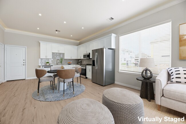 Kitchen with Stainless Steel Appliances - Bluewater at Balmoral