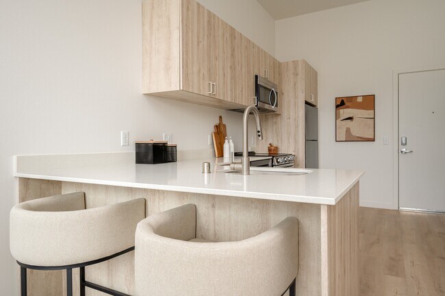 One Twenty Up | One Bedroom Kitchen