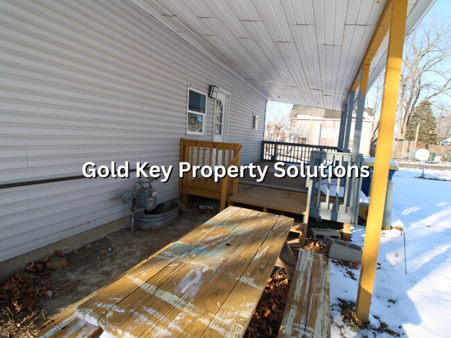 Photo - MUNCIE 1 BR 1 BA House with Huge Covered Deck and Fenced Yard (NO SECTION 8)