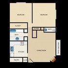 2BR/1.5 BA