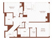 B5 floor plan The Leaf