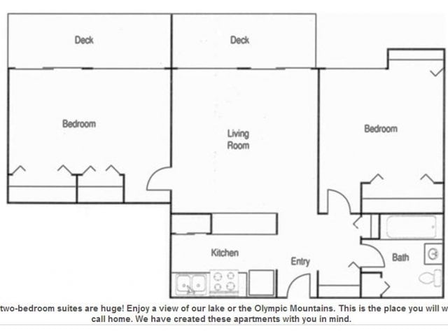 2BR/1BA