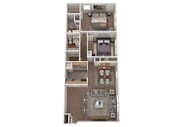 Yorkshire House 2 Bedroom 2 Bath