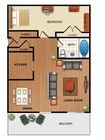 1BR/1BA