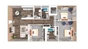 Three Bedroom Two Bathroom