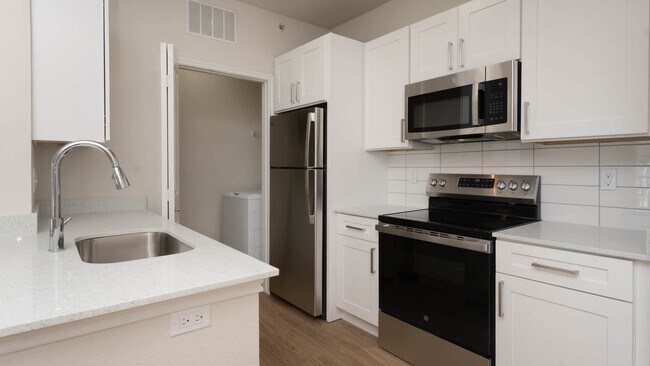 Kitchen with Stainless Steel Appliances