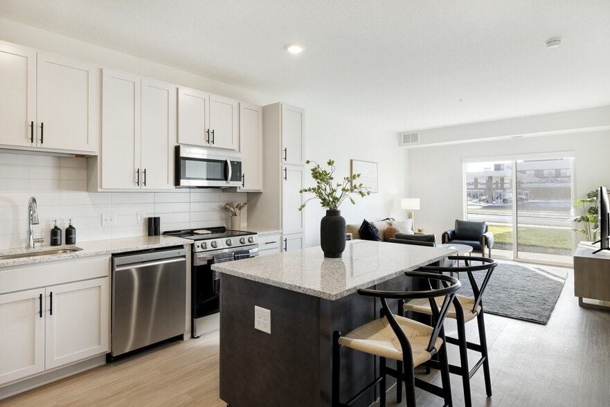 Kitchen & Living Area