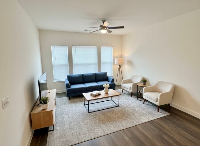 AI Staged Living Room - The Legacy at Piedmont - Seniors 62 and over