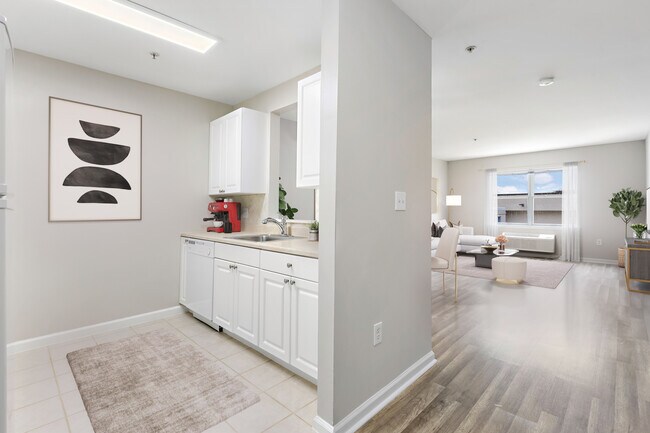 Apartamento de una habitación - Cocina - Edgewater Towne Center Apartments