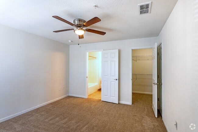 2BR, 2BA-1149SF, Master Bedroom - Andrews Place Apartments